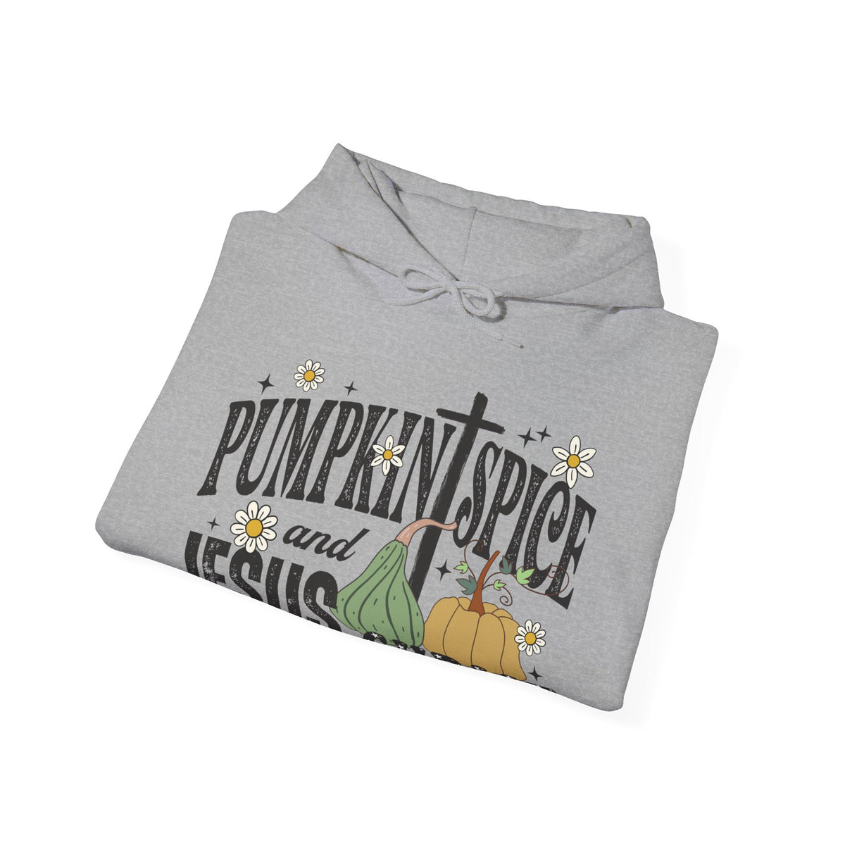 Pumpkin Spice and Jesus Christ Hoodie