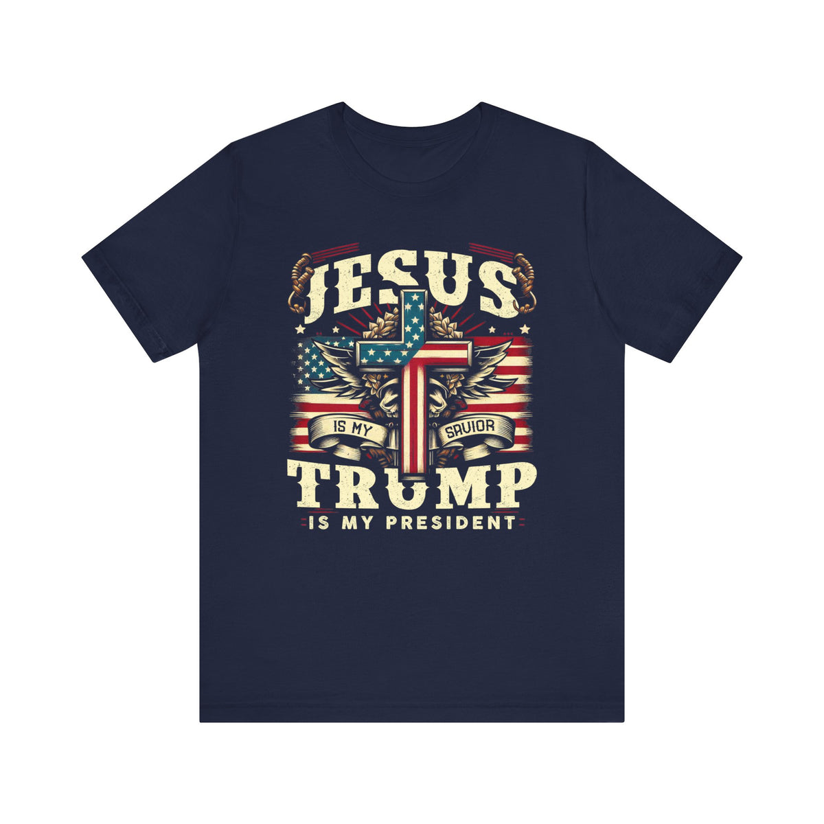Jesus is My Savior Trump is My President Tshirt