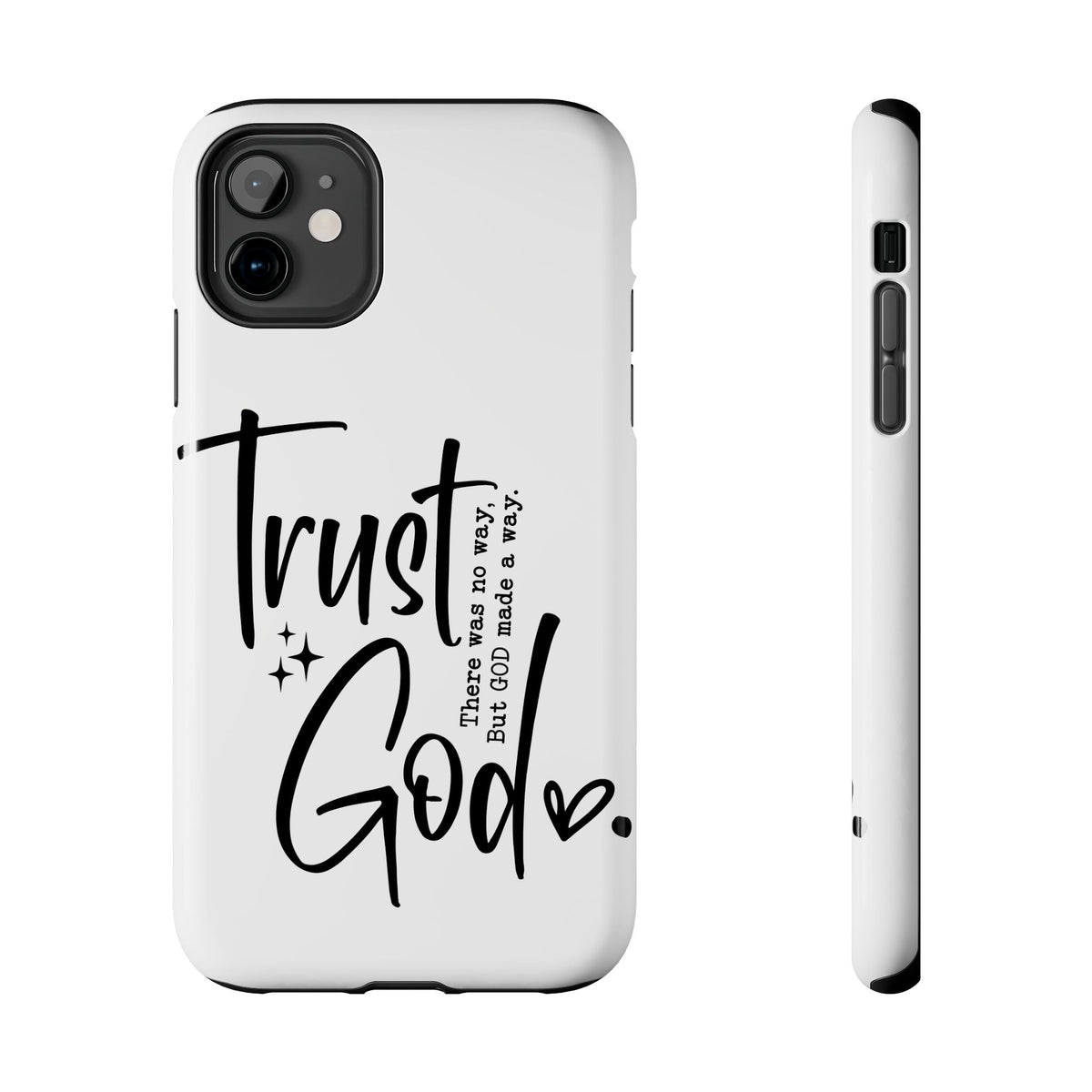 Trust God Tough Phone Cases