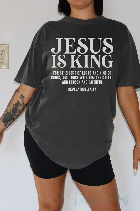 Comfort Color Jesus is King TShirt