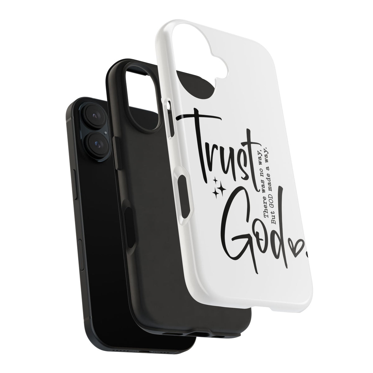 Trust God Tough Phone Cases