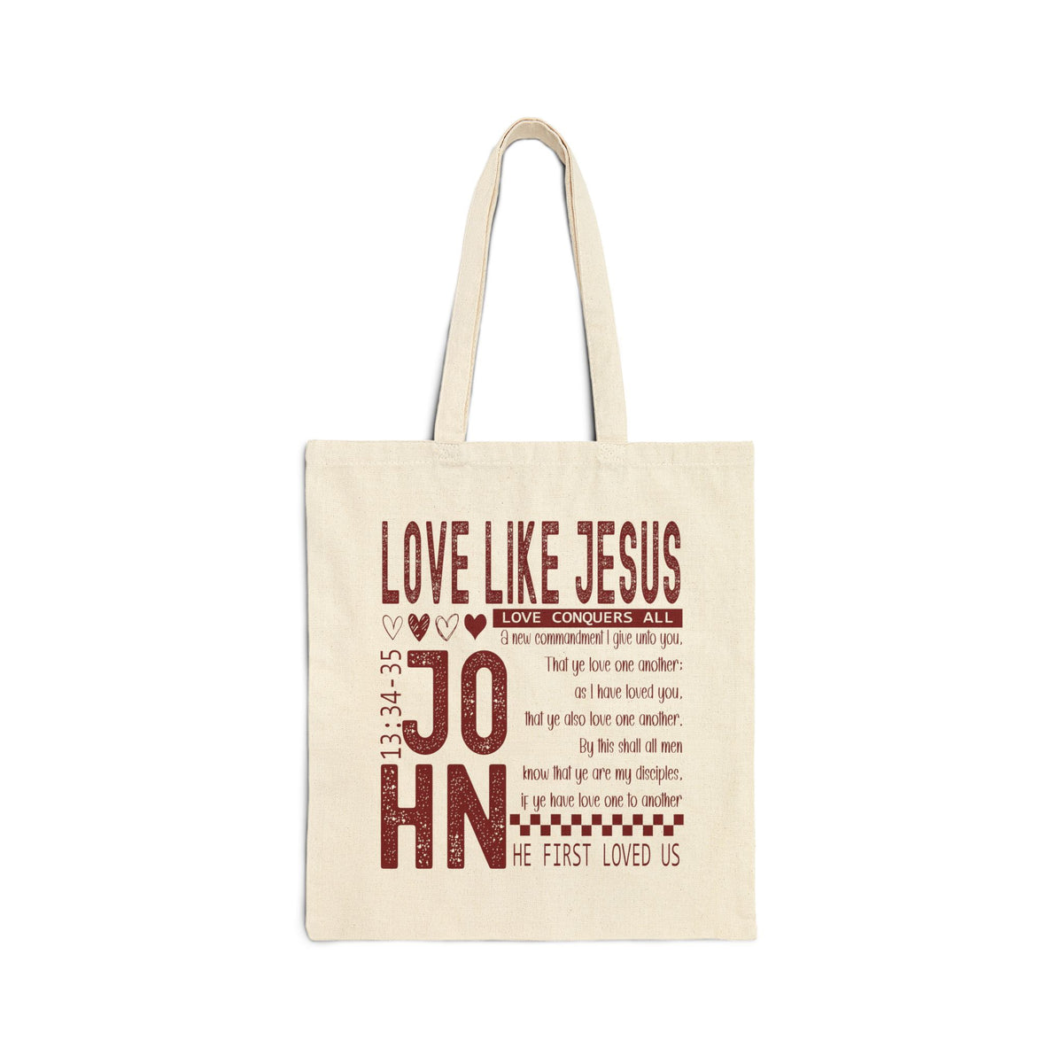 Love Like Jesus Tote Bag