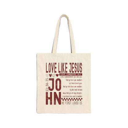Love Like Jesus Tote Bag