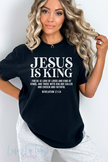 Comfort Color Jesus is King TShirt