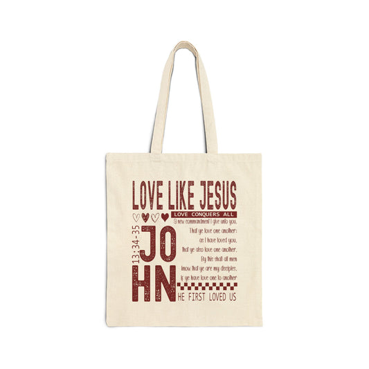 Love Like Jesus Tote Bag