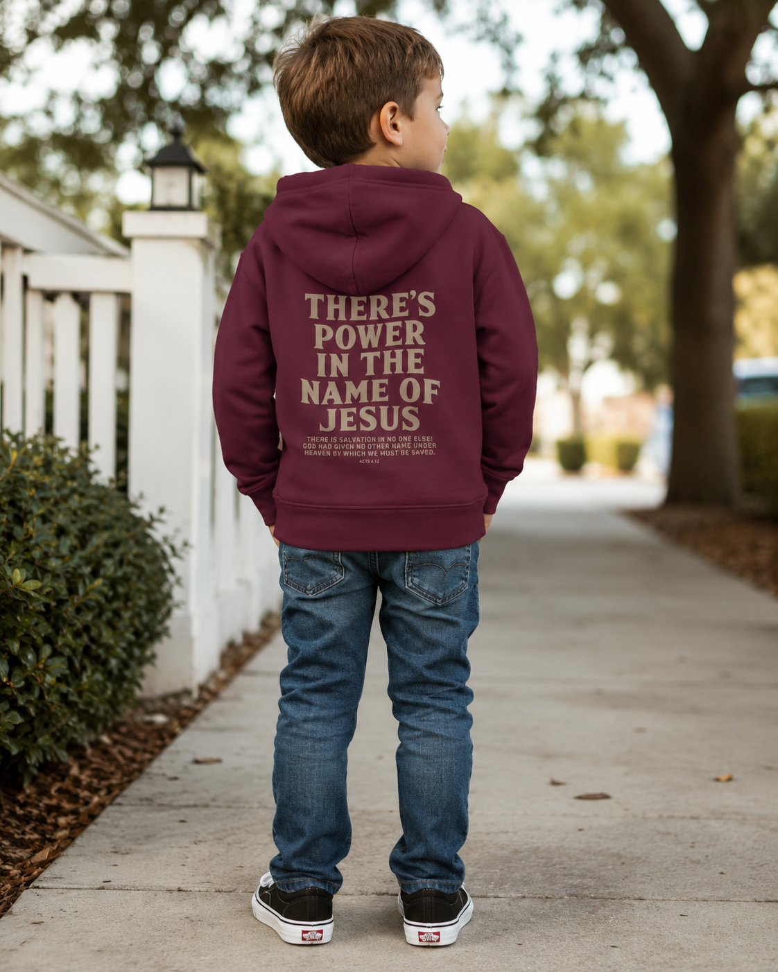 Jesus Saves Youth Hoodie