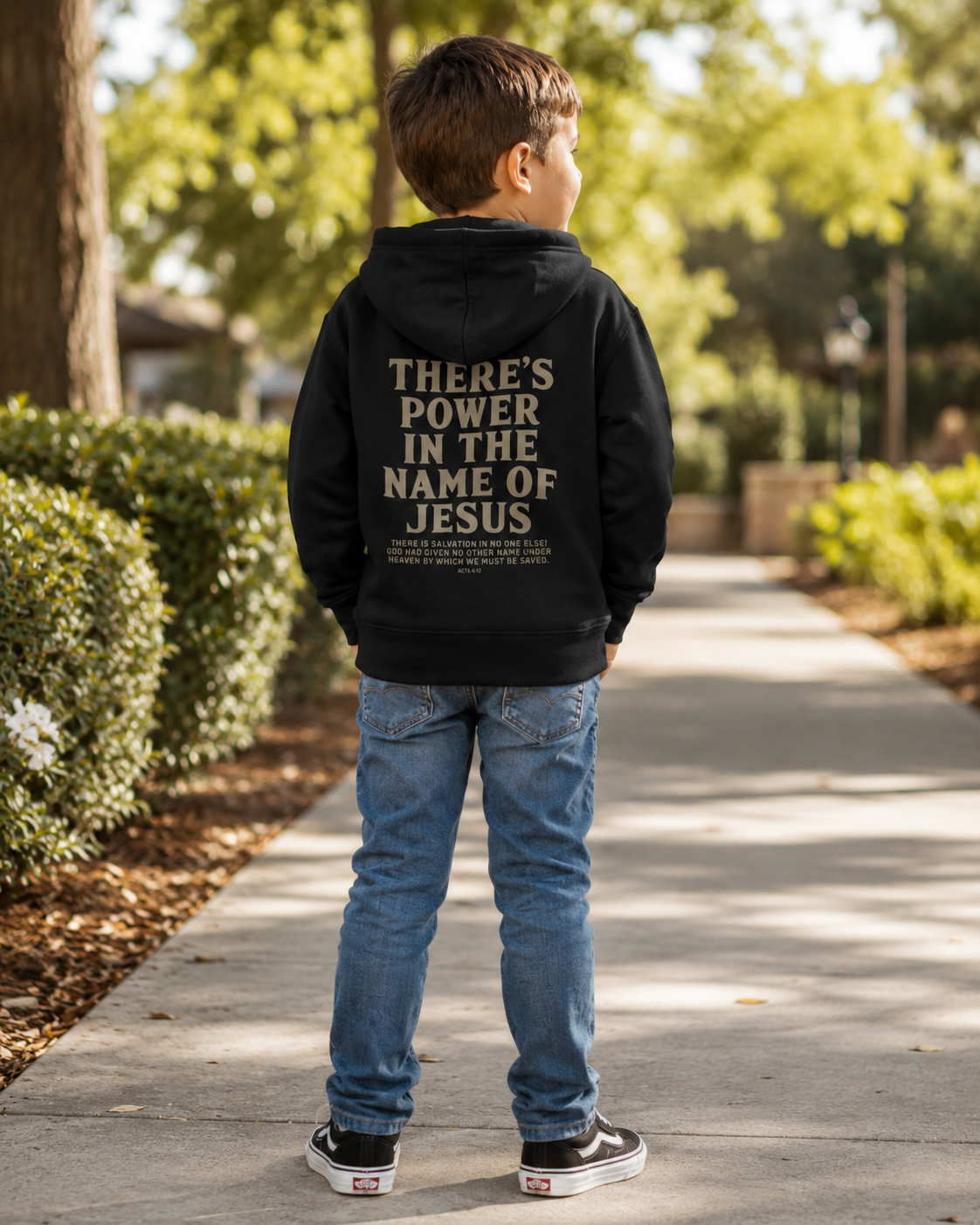 Jesus Saves Youth Hoodie