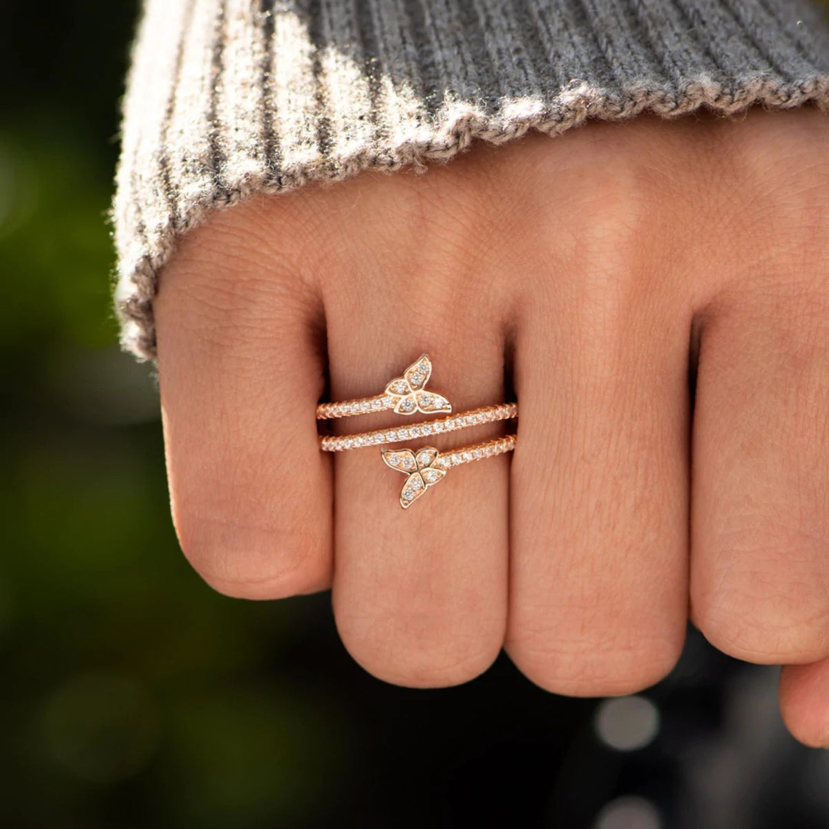 New Creation Butterfly Ring