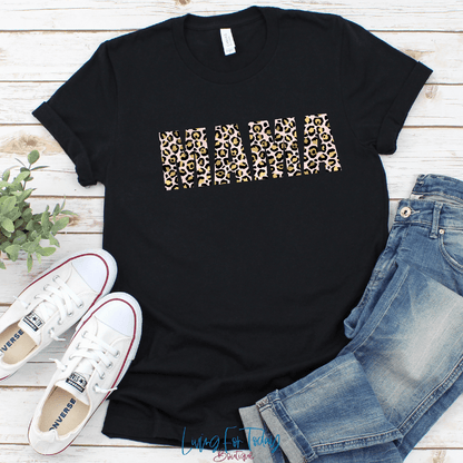 Mama Leopard Shirt