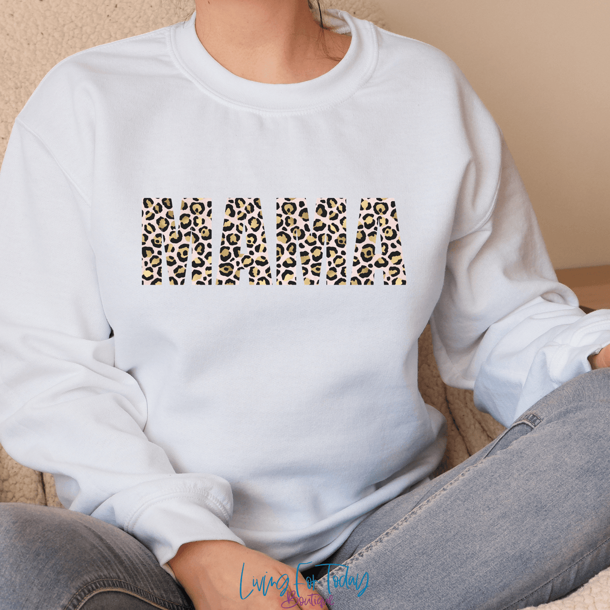 Leopard Mama Sweatshirt
