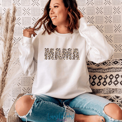 Leopard Mama Sweatshirt