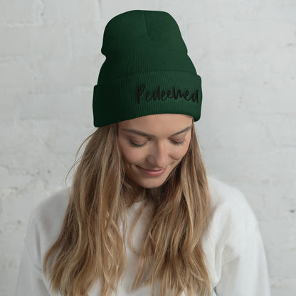 Redeemed Cuffed Beanie