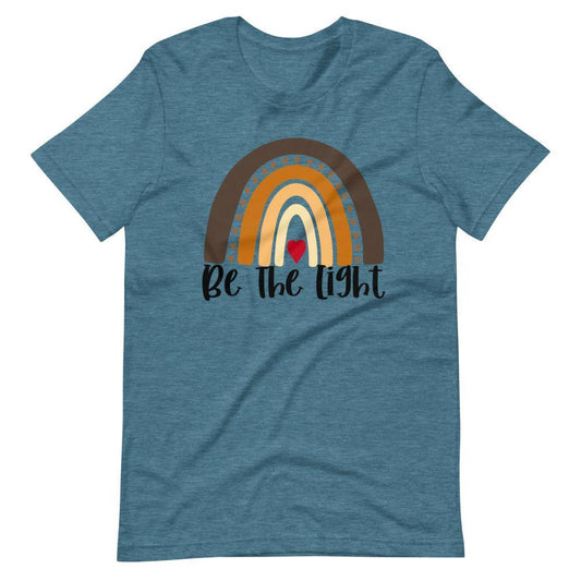 Be the Light Rainbow Graphic Shirt