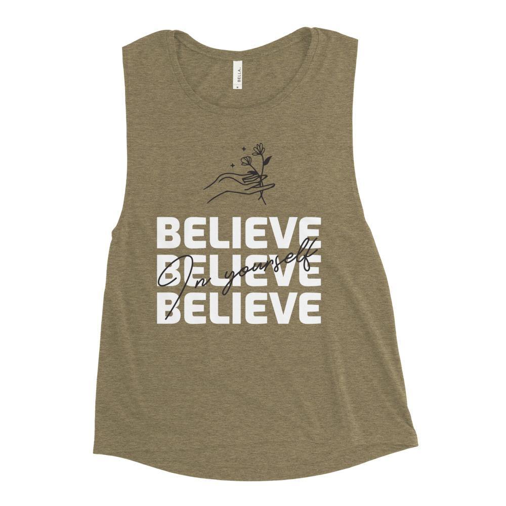Believe In Yourself Muscle Tank